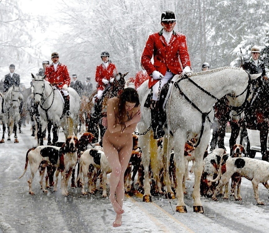 Femdom in the snow #106499447