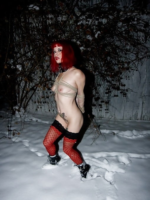 Femdom in the snow #106499456