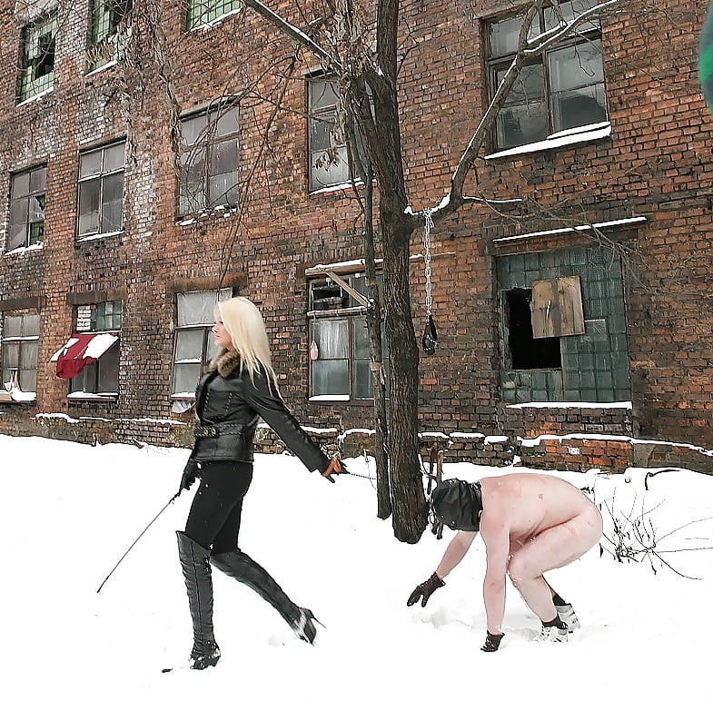 Femdom in the snow #106499483