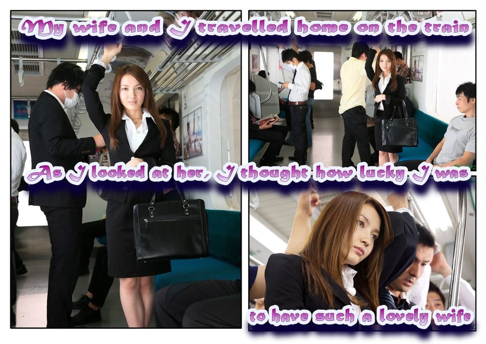 Japanese wife gang-banged on public transport #101148972