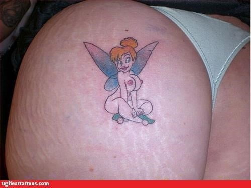 Ass tattoo. #91932204