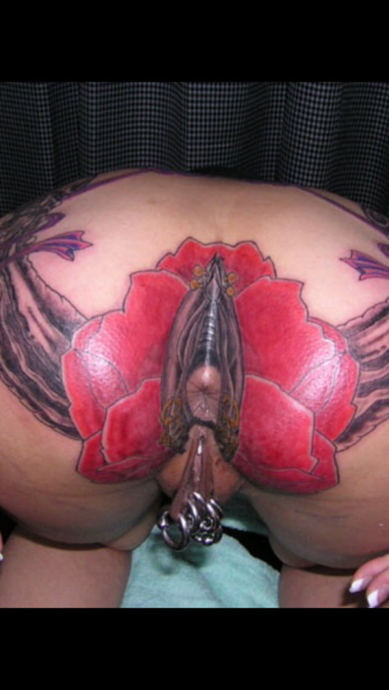 Ass tattoo. #91932722