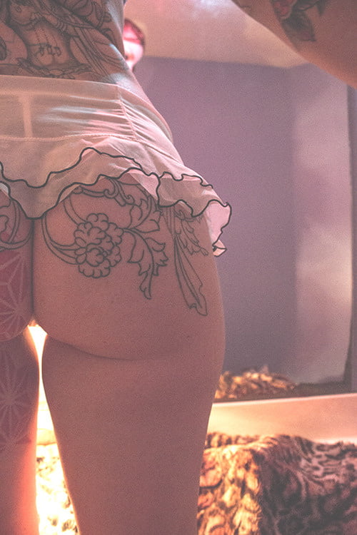 Ass tattoo. #91932754