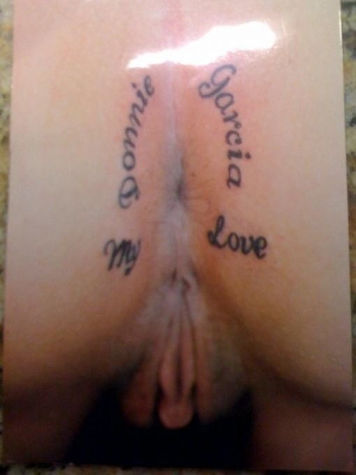 Ass tattoo. #91932834
