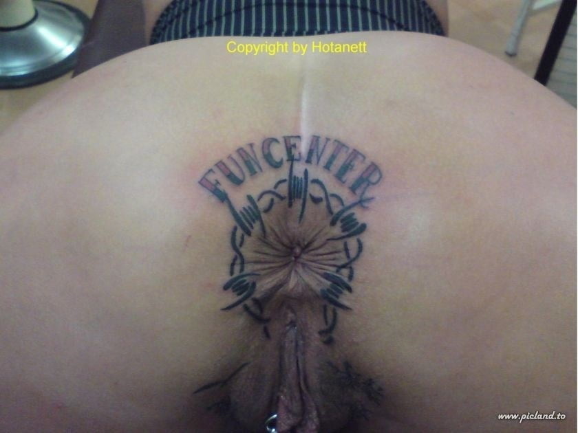 Ass tattoo. #91932942