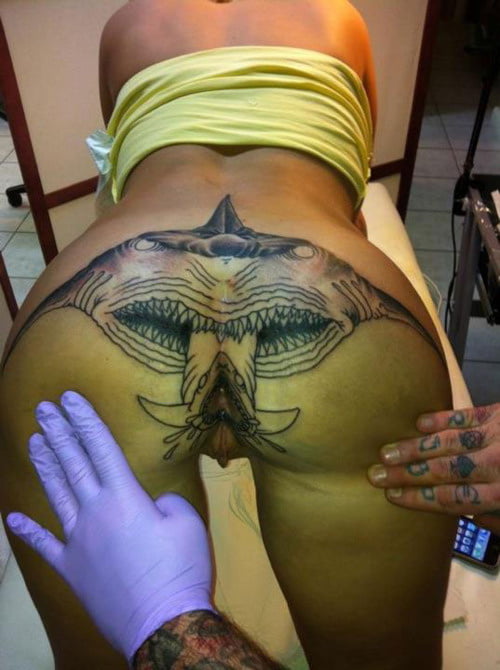 Ass tattoo. #91932965