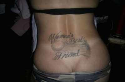 Ass tattoo. #91933043
