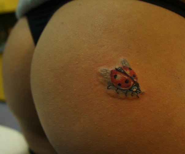Ass tattoo. #91933073
