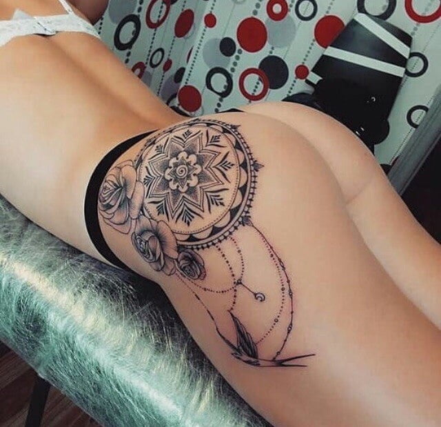 Ass tattoo. #91933080