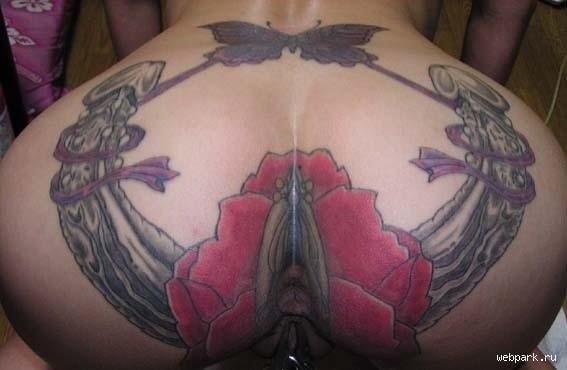 Ass tattoo. #91933092