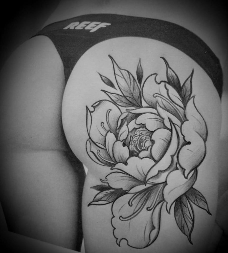 Ass tattoo. #91933100