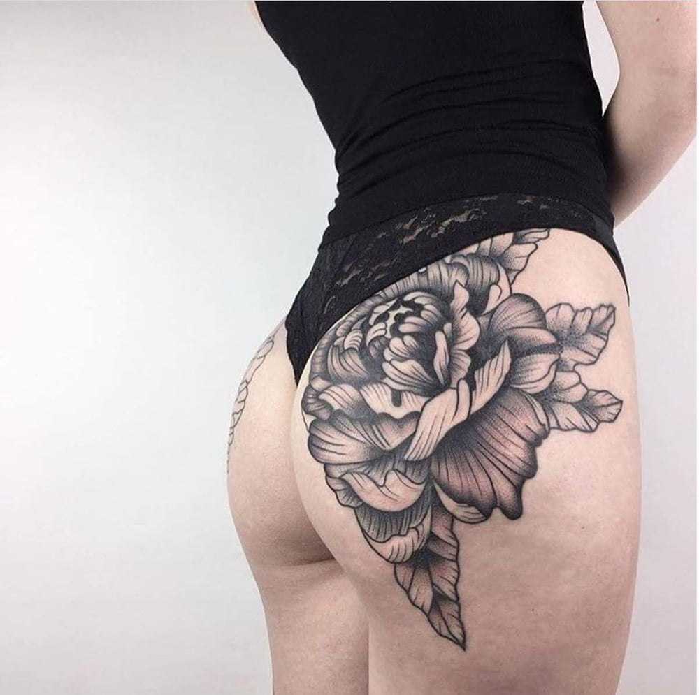 Ass tattoo. #91933118