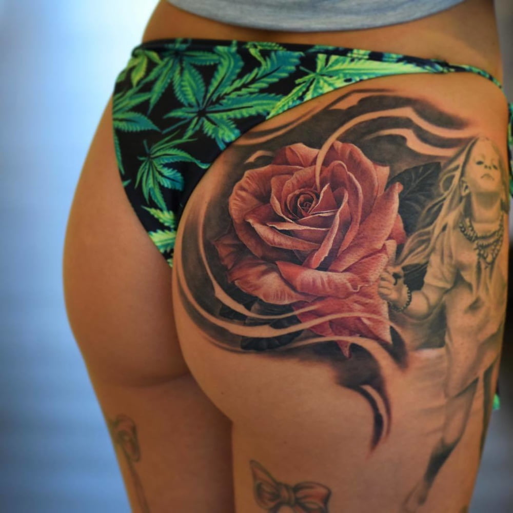 Ass tattoo. #91933119