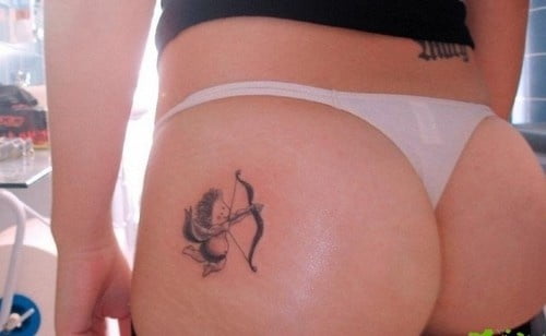 Ass tattoo. #91933122