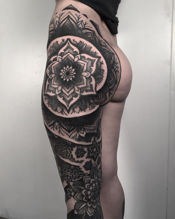 Ass tattoo. #91933167