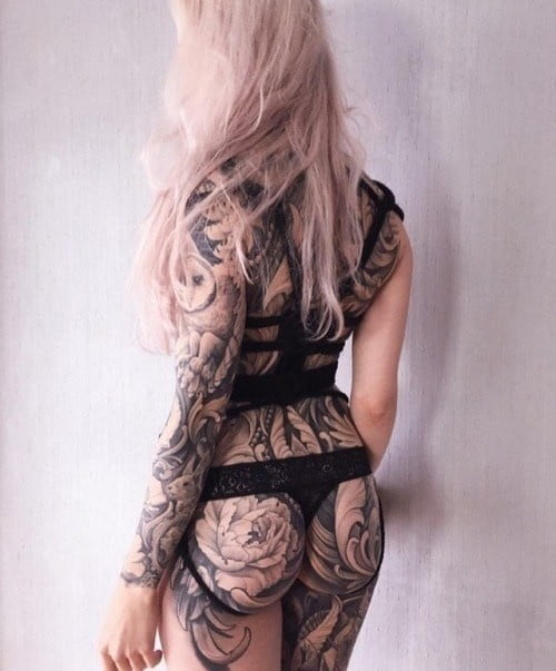 Ass tattoo. #91933171