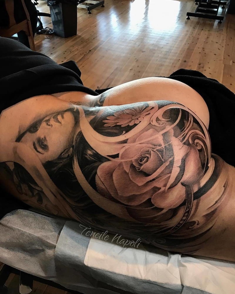 Ass tattoo. #91933196