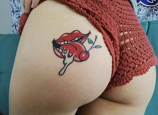 Arsch Tattoo.
 #91933198