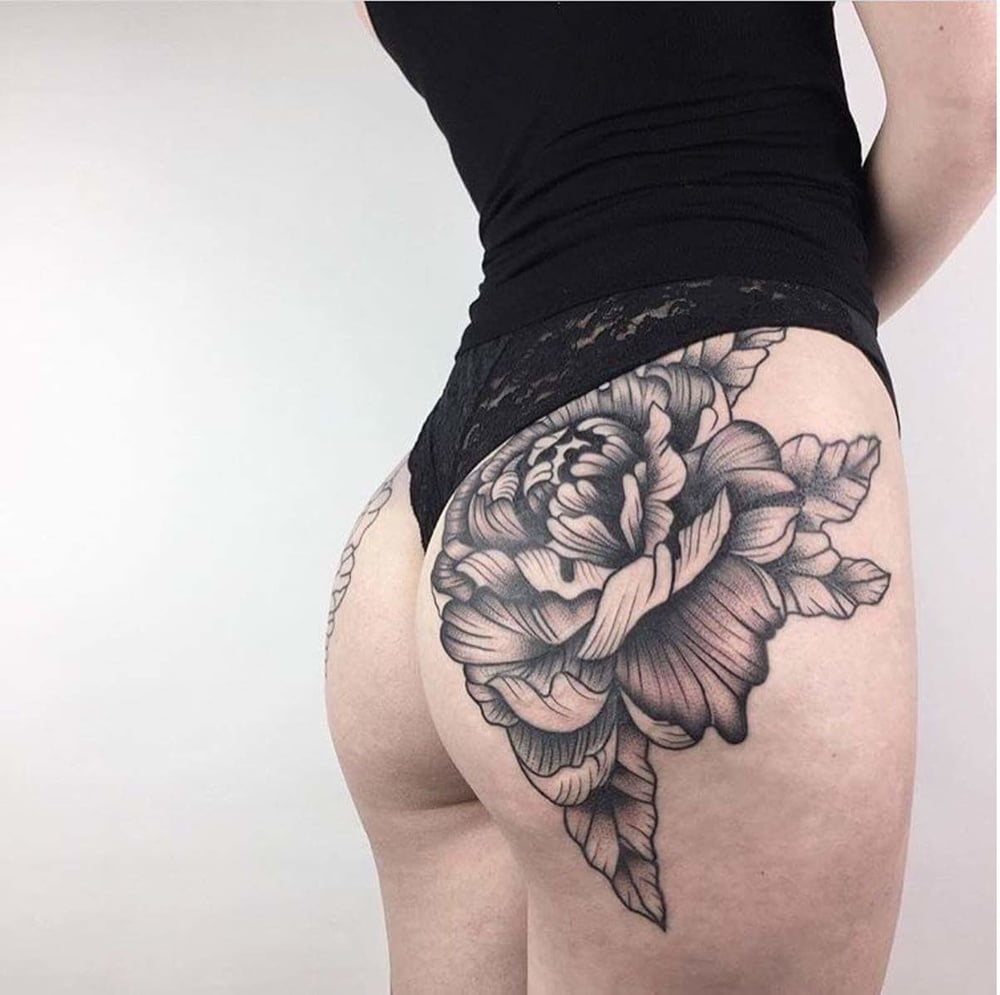 Ass tattoo. #91933203