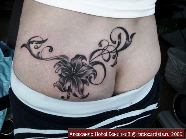 Ass tattoo. #91933204