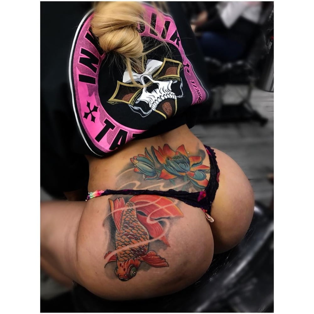 Ass tattoo. #91933209