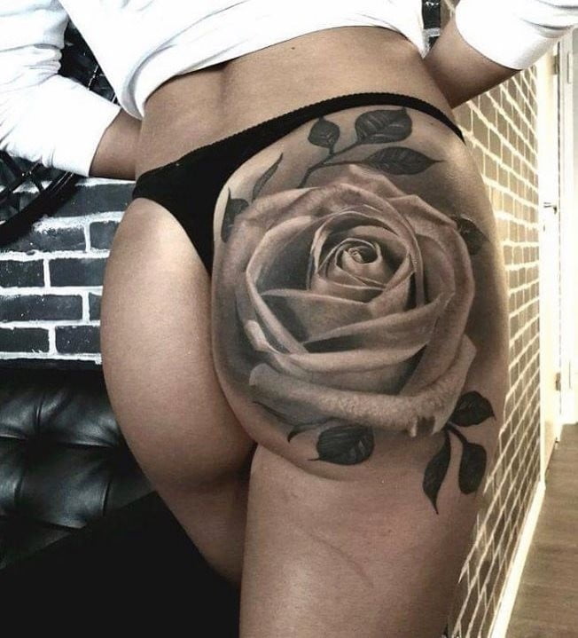 Ass tattoo. #91933221