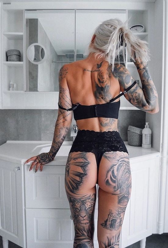 Ass tattoo. #91933242