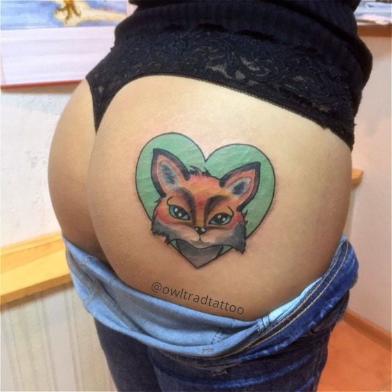 Ass tattoo. #91933250