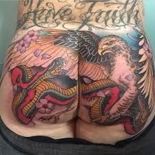 Ass tattoo. #91933260