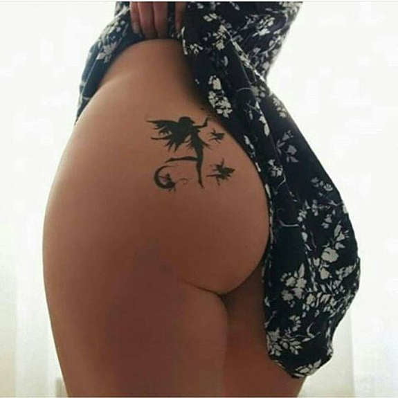 Ass tattoo. #91933293