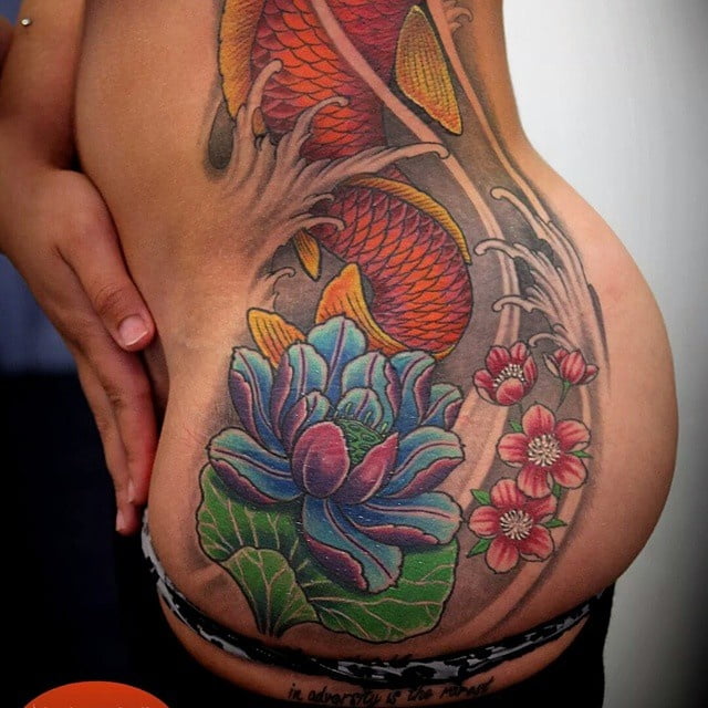 Ass tattoo. #91933319