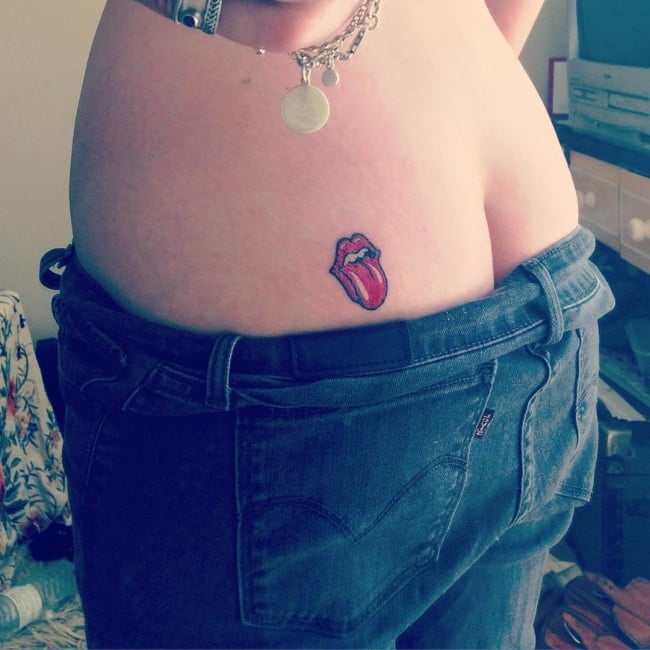 Ass tattoo. #91933321