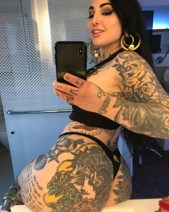 Ass tattoo. #91933341