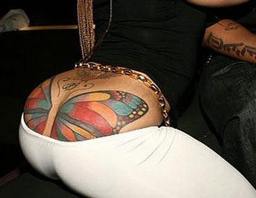 Ass tattoo. #91933343