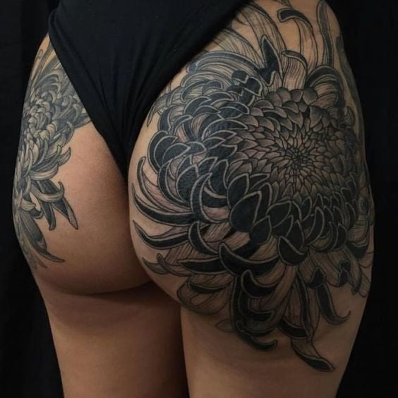 Ass tattoo. #91933346