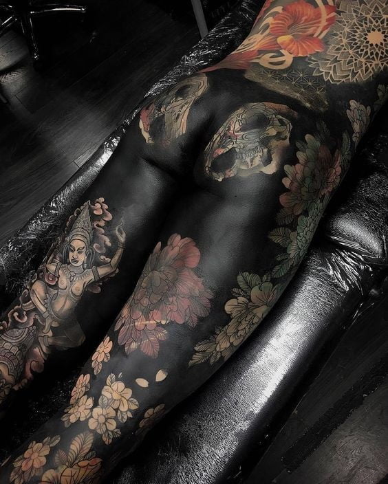 Ass tattoo. #91933350