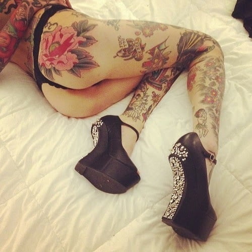 Ass tattoo. #91933351