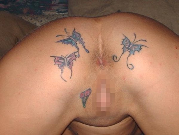 Ass tattoo. #91933354