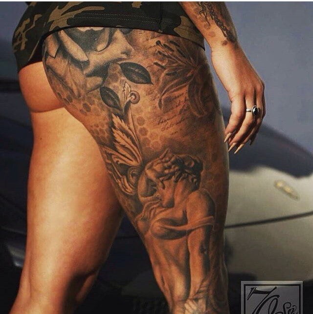 Ass tattoo. #91933365