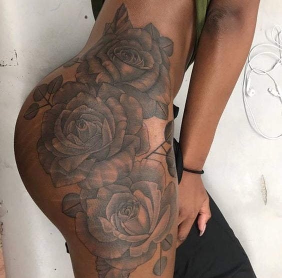 Ass tattoo. #91933378