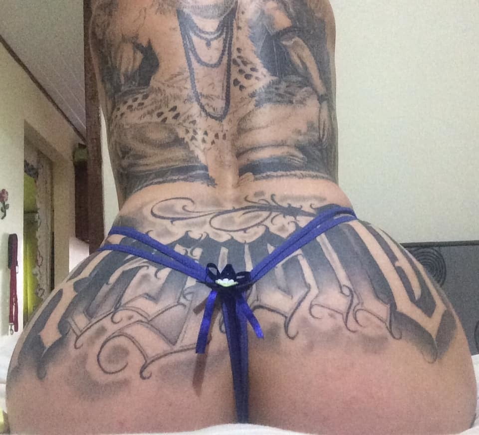 Ass tattoo. #91933409