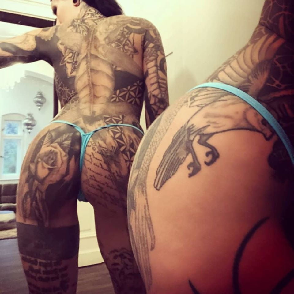 Ass tattoo. #91933444