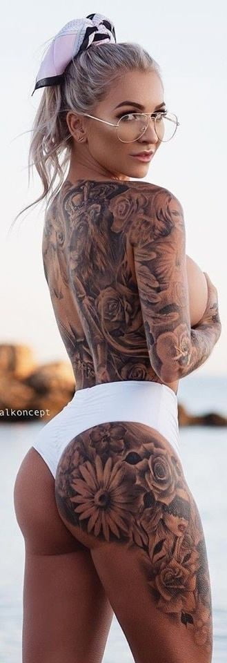 Ass tattoo. #91933505