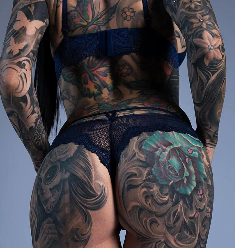 Ass tattoo. #91933509