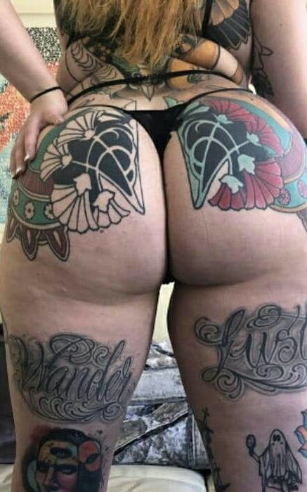 Ass tattoo. #91933522