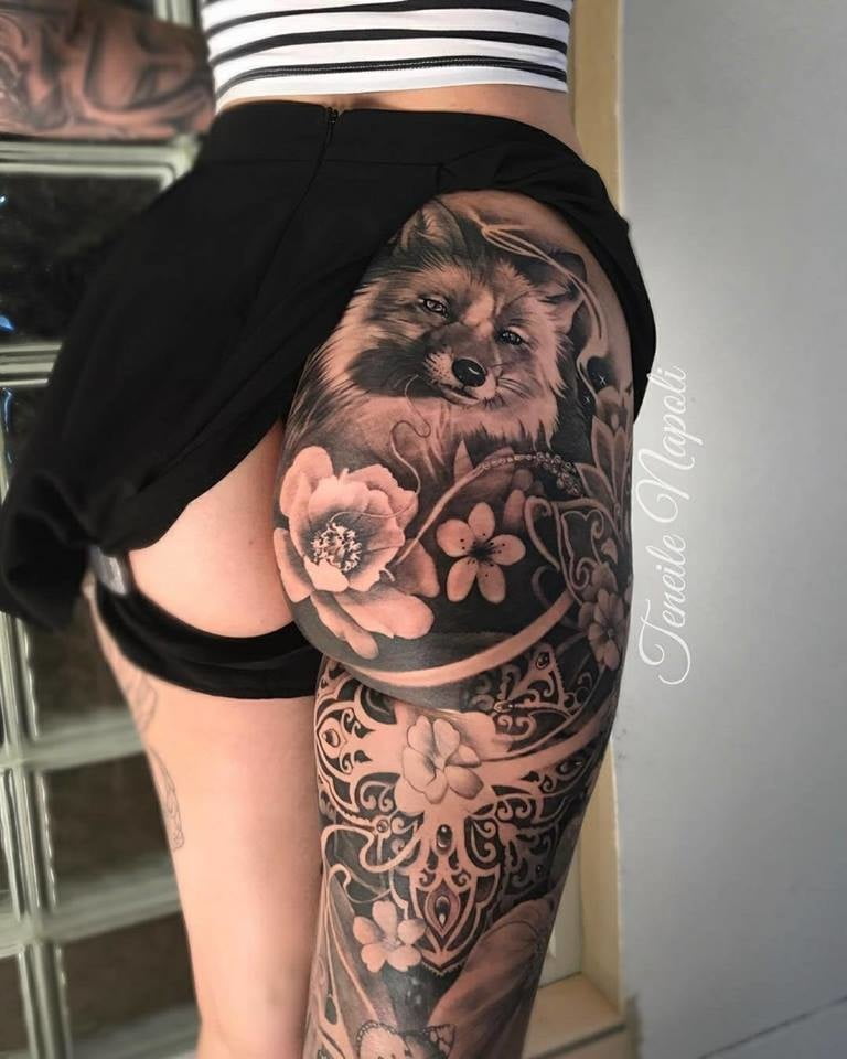 Ass tattoo. #91933526