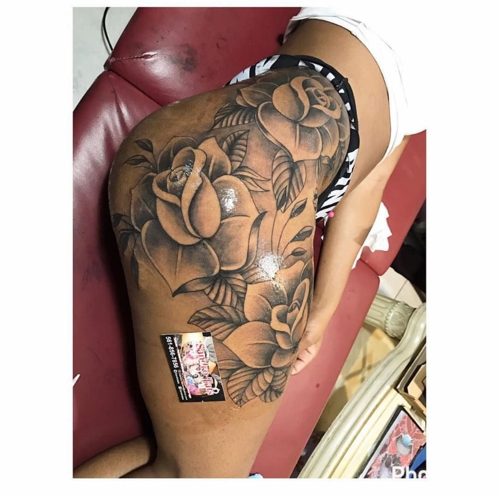 Ass tattoo. #91933568