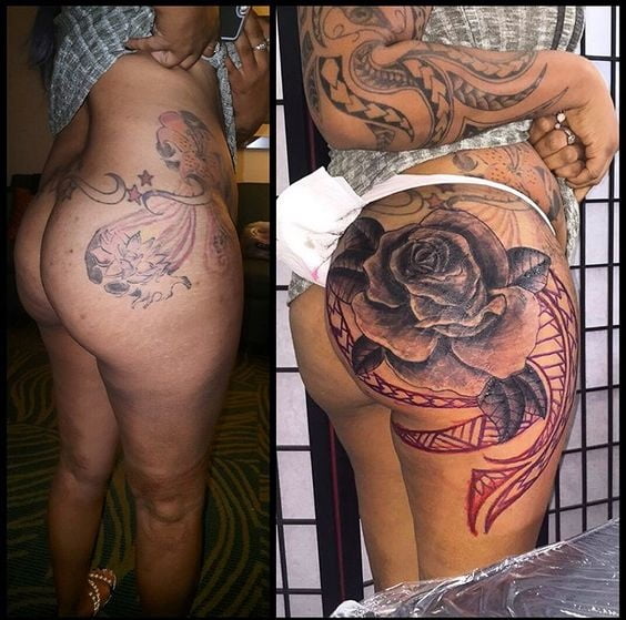 Ass tattoo. #91933575