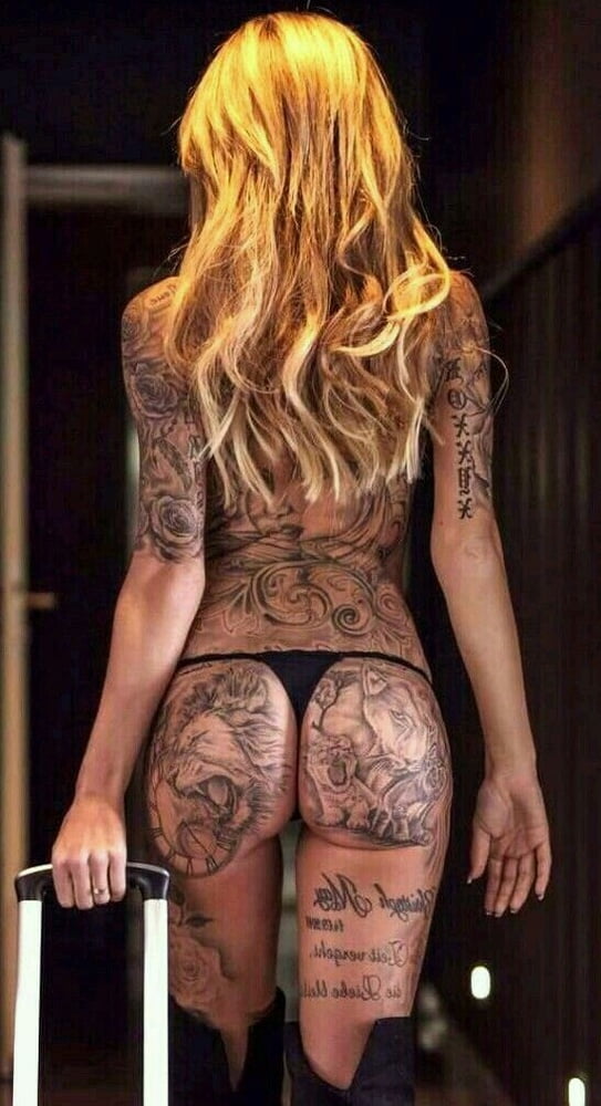 Ass tattoo. #91933583