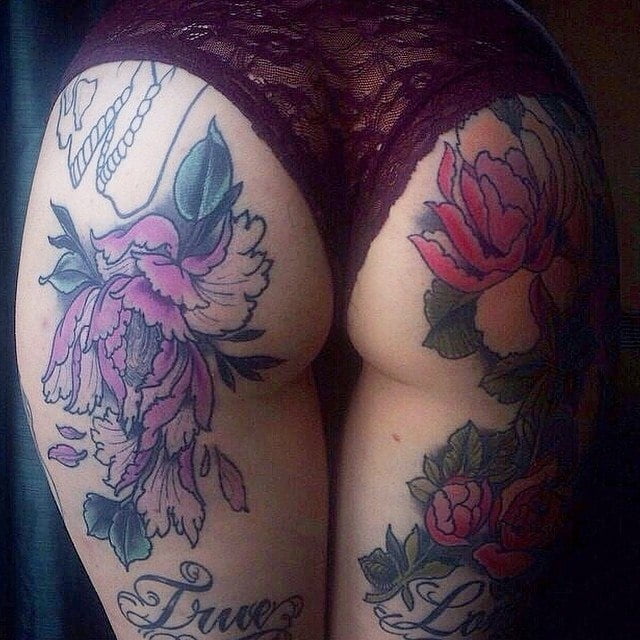 Ass tattoo. #91933618